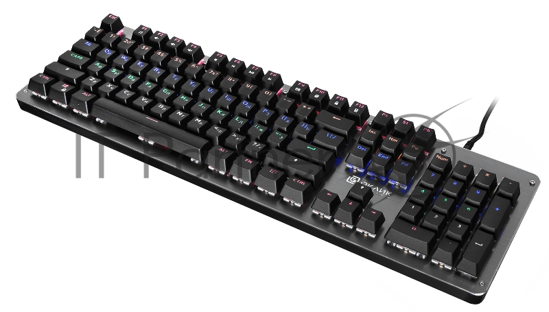 Клавиатура Oklick 970G DARK KNIGHT механическая черный USB Gamer LED