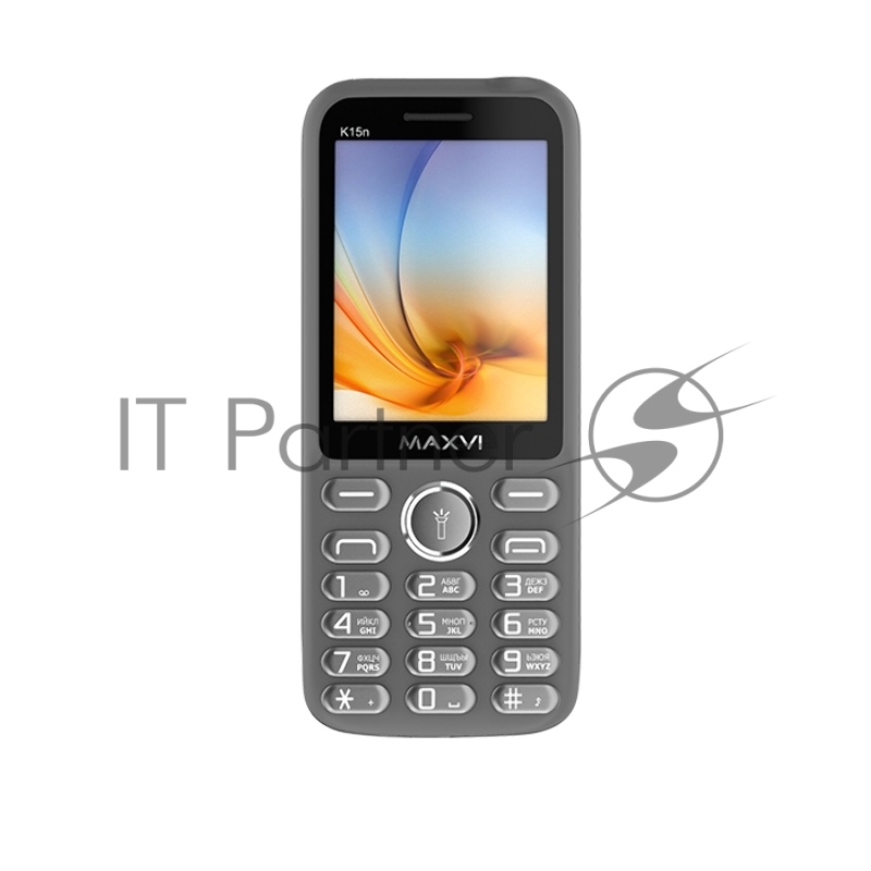 Мобильный телефон Maxvi K15n grey