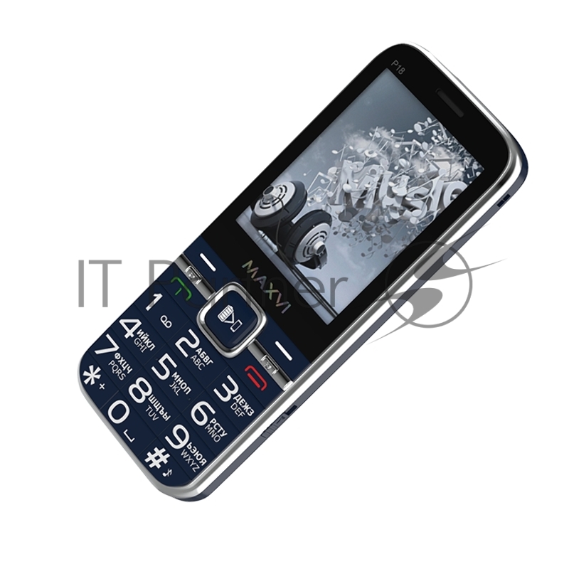 Сотовый телефон Maxvi P18 blue
