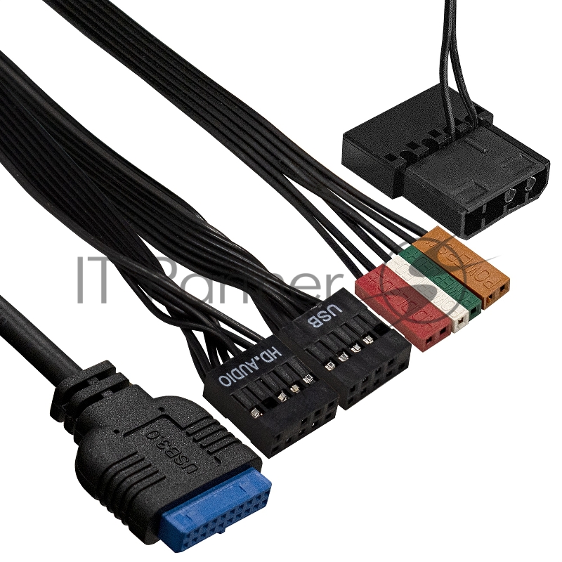 Корпус Minitower ExeGate mEVO-9301-NPX500 (mATX, БП 500NPX с вент. 12см, с окном, 2*USB+1*USB3.0, HD аудио, черный с RGB подсветкой)