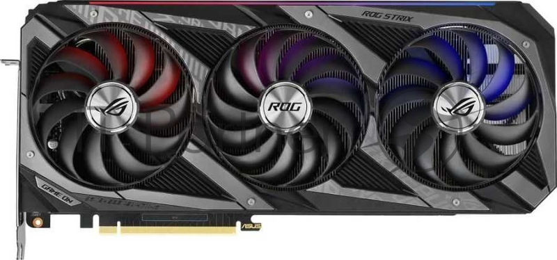 Видеокарта Asus ROG-STRIX-RTX3070-O8G-V2-GAMING LHR NVIDIA GeForce RTX 3070 8192Mb 256 GDDR6 1905/14000/HDMIx2/DPx3/HDCP Ret