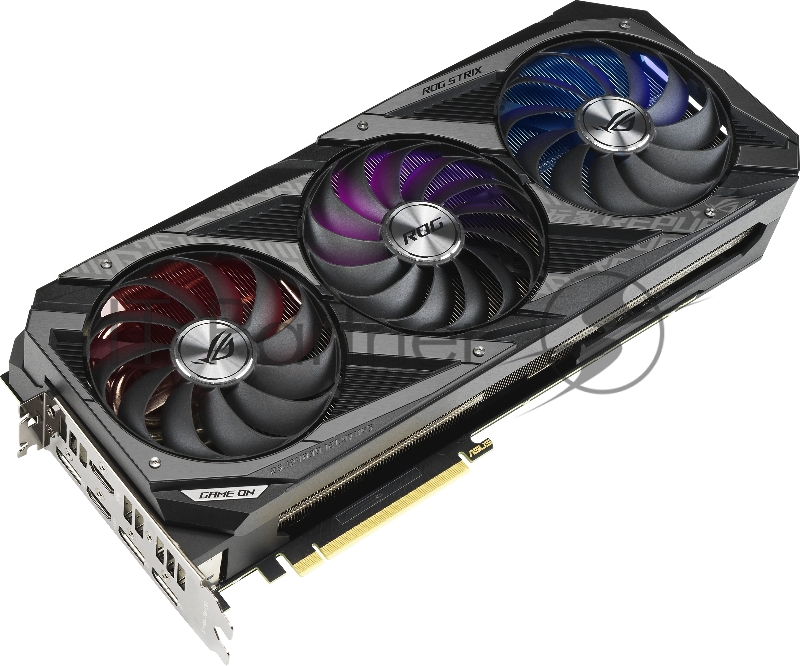 Видеокарта Asus ROG-STRIX-RTX3070-O8G-V2-GAMING LHR NVIDIA GeForce RTX 3070 8192Mb 256 GDDR6 1905/14000/HDMIx2/DPx3/HDCP Ret