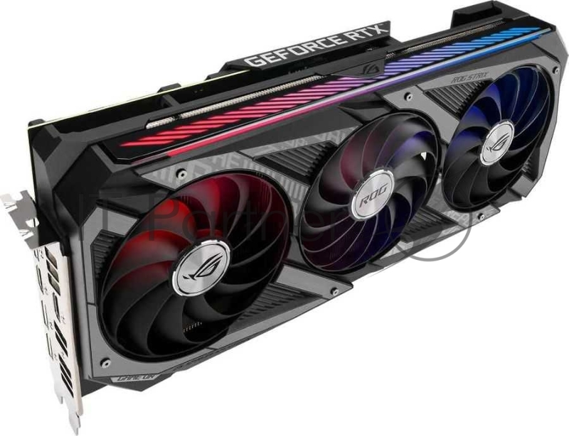Видеокарта Asus ROG-STRIX-RTX3070-O8G-V2-GAMING LHR NVIDIA GeForce RTX 3070 8192Mb 256 GDDR6 1905/14000/HDMIx2/DPx3/HDCP Ret