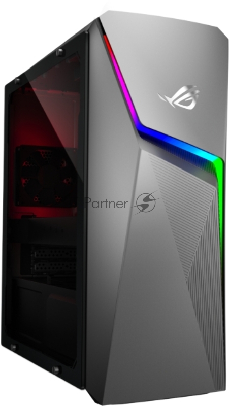 Компьютер Asus G10DK-53600X016W MT Ryzen 5 3600X (3.8) 8Gb SSD512Gb GTX1660Ti 6Gb Windows 11 Home WiFi BT серый