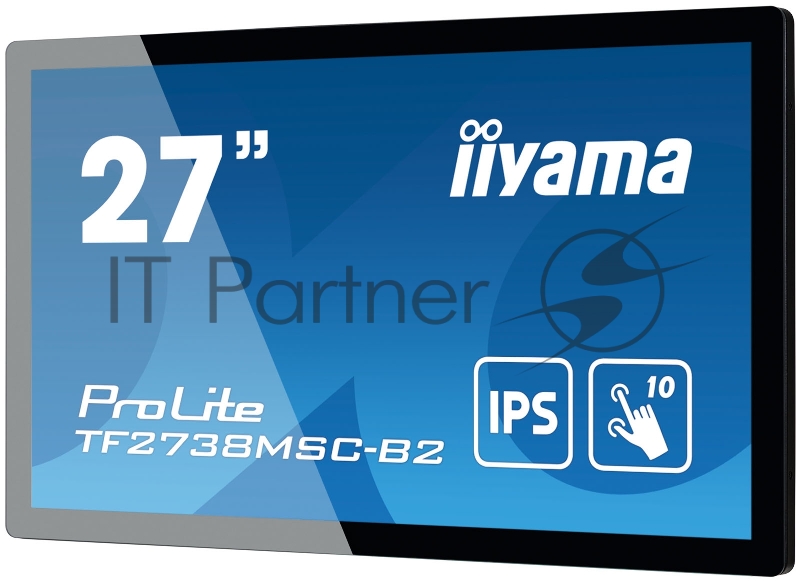 Монитор Iiyama 27 TF2738MSC-B2 черный IPS LED 16:9 DVI HDMI M/M 425cd 178гр/178гр 1920x1080 DisplayPort FHD USB Touch 8.3кг