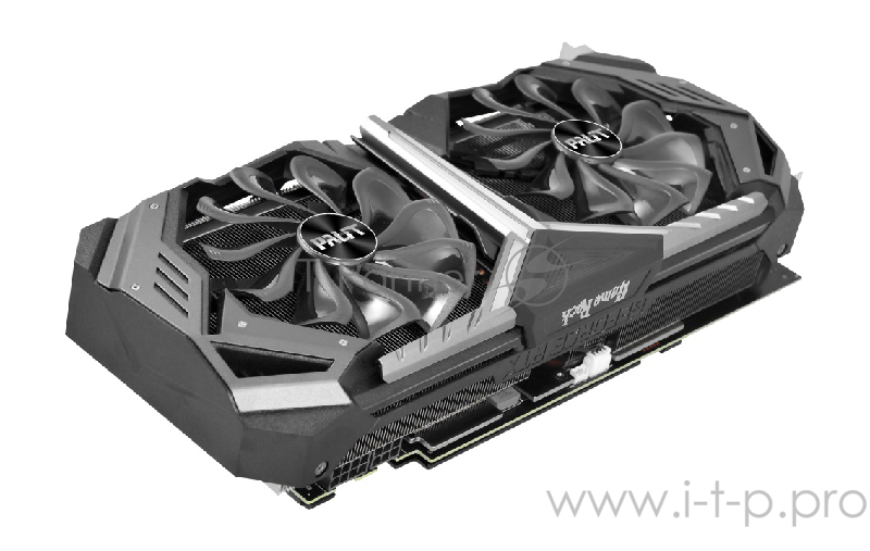 Видеокарта Palit GeForce RTX 2070 GameRock 8ГБ (GeForce RTX 2070, DDR6, HDMI, 3xDP, USB-C) (PCI-E)