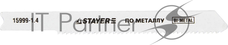 Полотна STAYER PROFI, U118AF, для эл/лобзика, Bi-MetalI, по металлу (1,5-2мм), US-хвост., шаг 1,4мм, 50мм, 2шт