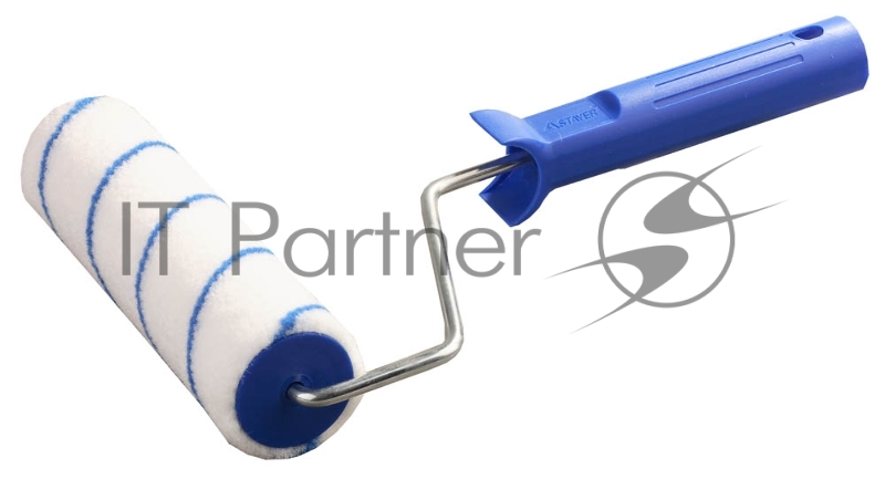 Ролик NYLON ПОЛИАМИД малярный, ворс 6мм, бюгель 6мм, 40х180мм, STAYER Master