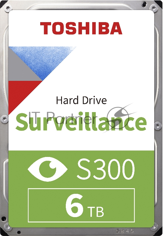 Жесткий диск Toshiba SATA-III 6Tb HDWT360UZSVA Surveillance S300 (7200rpm) 256Mb 3.5