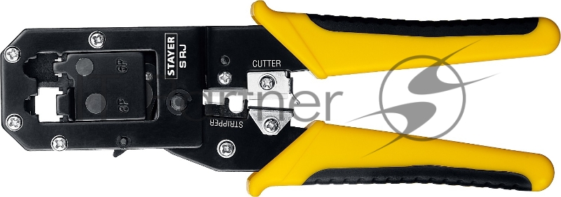 Кримпер универсальный S-RJ , RJ45, RJ11/RJ12, STAYER Professional