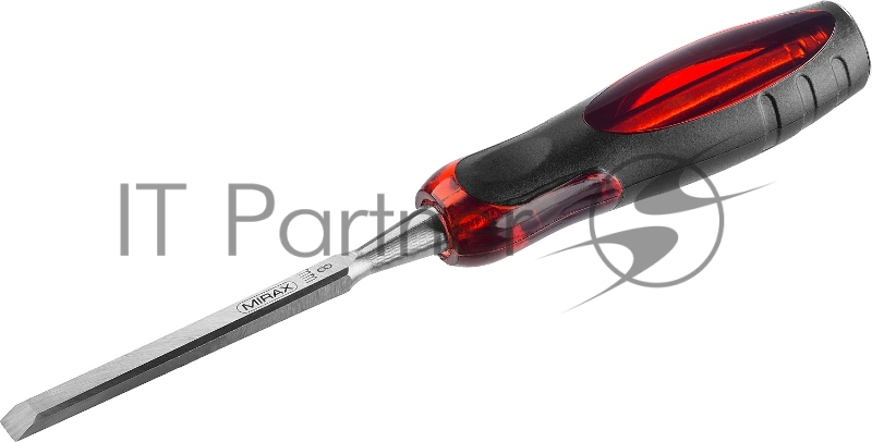 Стамеска-долото Mirax 1810-08 с прозрачной рукояткой, 8мм