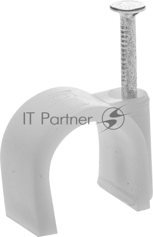 Скоба-держатель для круглого кабеля, с оцинкованным гвоздем, 16 мм, 40 шт STAYER MASTER 4510-16