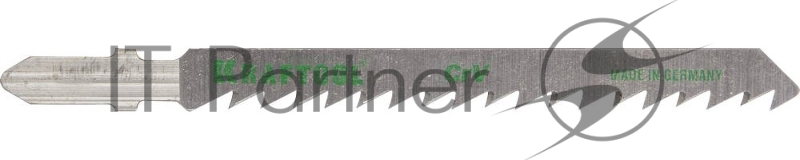 Полотна KRAFTOOL, T101D, для эл/лобзика, Cr-V, по дереву, ДСП, ДВП, чистый рез, EU-хвост., шаг 4мм, 75мм, 5шт