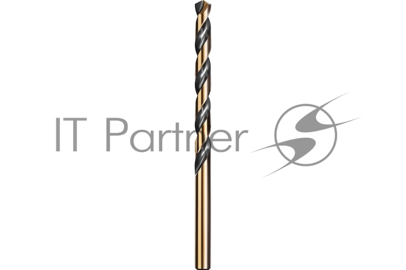 Сверло по металлу KRAFTOOL COBALT 6.0 х93мм, HSS-Co(8%), сталь М42(S2-10-1-8)