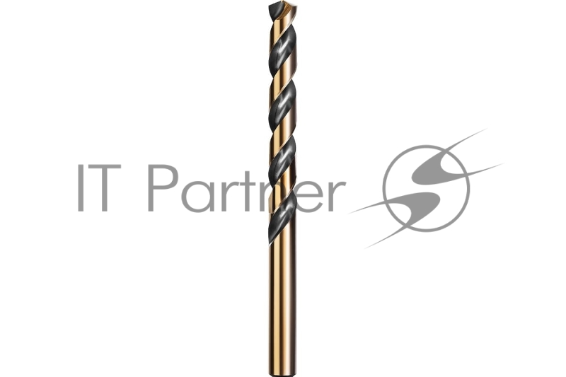 Сверло по металлу KRAFTOOL COBALT 8.0 х117мм, HSS-Co(8%), сталь М42(S2-10-1-8)