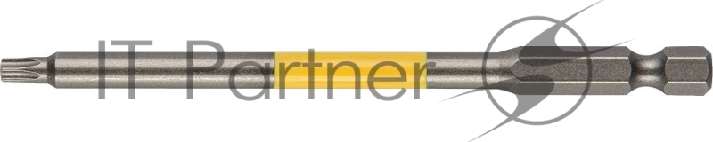 Биты KRAFTOOL INDUSTRIE торсионные, обточенные, для механизированного инструмента, TX 20, 100мм, 2шт