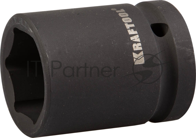 Торцовая головка KRAFTOOL INDUSTRIE QUALITAT ударная (3/4), FLANK, Cr-Mo, фосфатированная, 27 мм