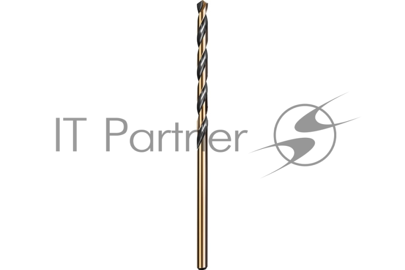 Сверло по металлу KRAFTOOL COBALT 2.5 х57мм, HSS-Co(8%), сталь М42(S2-10-1-8)