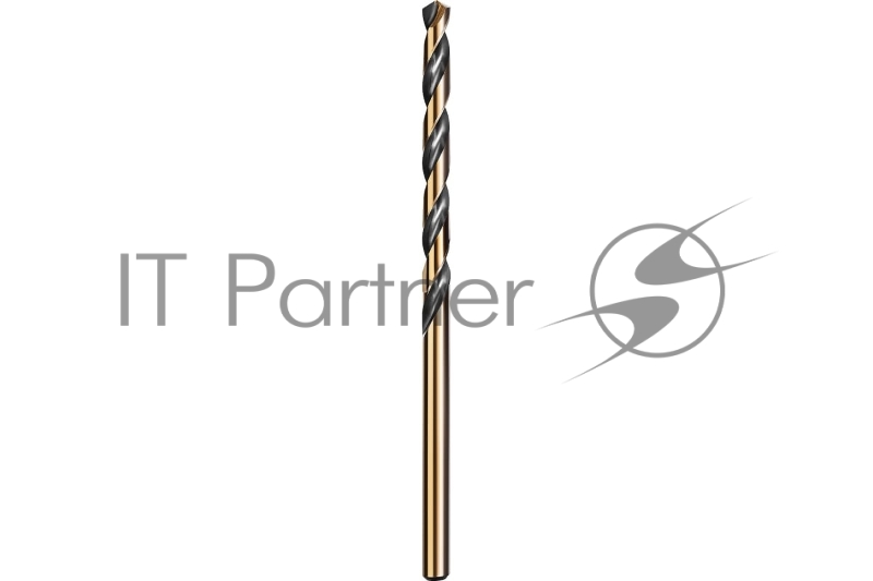 Сверло по металлу KRAFTOOL COBALT 3.3 х65мм, HSS-Co(8%), сталь М42(S2-10-1-8)