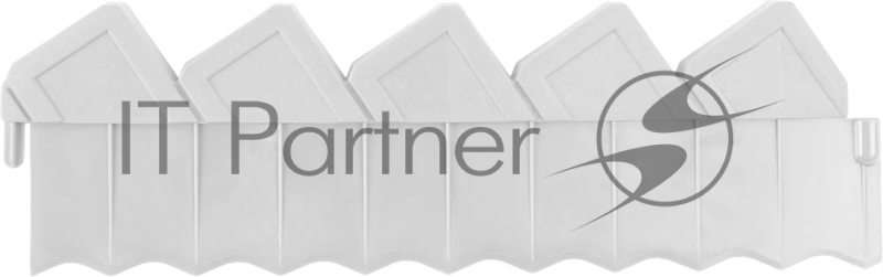 Ограждение для клумб, GRINDA 8-422305, 288см, цвет белый