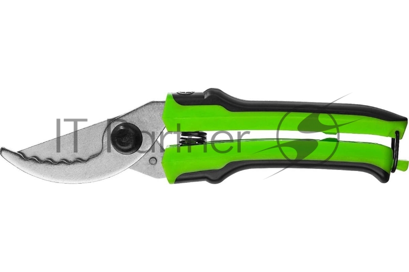 Секатор с двухкомпонентными рукоятками РОСТОК PC-55 плоскостной, 220 мм