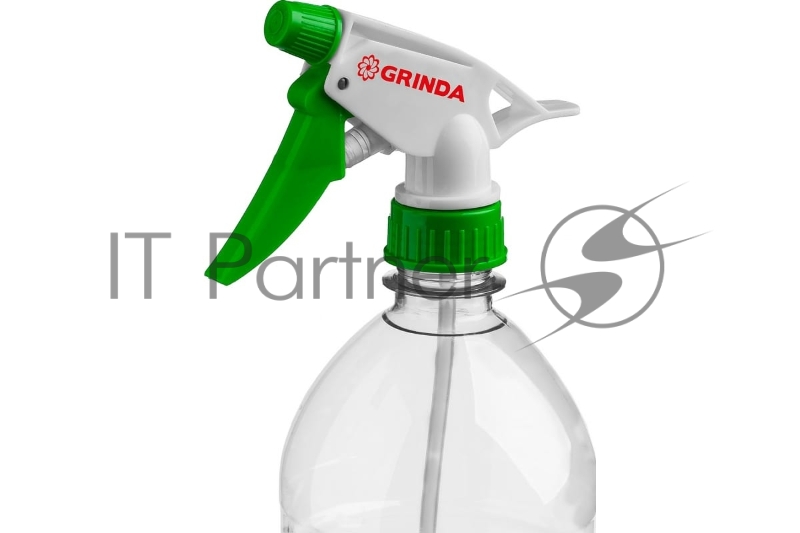 Головка-пульверизатор для пластиковых бутылок, цвет красный/белый GRINDA PH