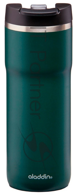 Термокружка Stanley Aladdin Barista Java 0.47л. зеленый/черный (10-06646-008)