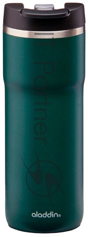 Термокружка Stanley Aladdin Barista Java 0.47л. зеленый/черный (10-06646-008)