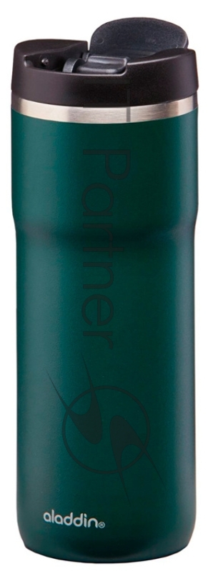 Термокружка Stanley Aladdin Barista Java 0.47л. зеленый/черный (10-06646-008)