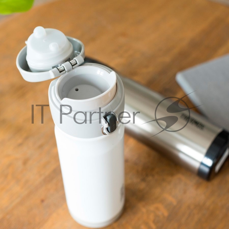 Термокружка Thermos JMW-500 SGY 0.5л. белый/серый картонная коробка (387813)