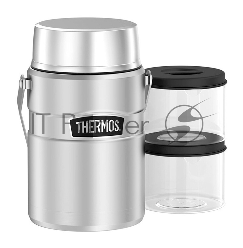 Термос для еды Thermos SK3030 MS 1.2л. серый картонная коробка (491474)