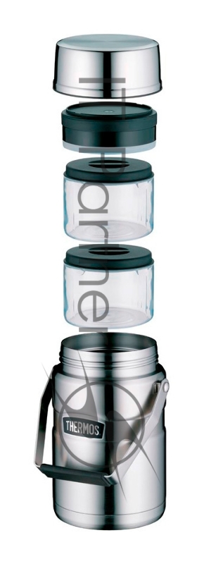 Термос для еды Thermos SK3030 MS 1.2л. серый картонная коробка (491474)