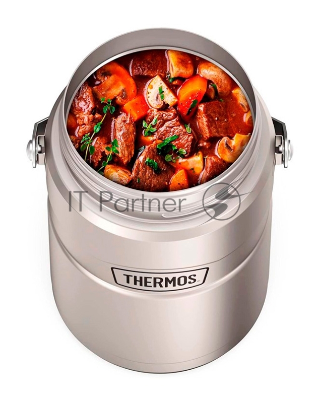 Термос для еды Thermos SK3030 MS 1.2л. серый картонная коробка (491474)