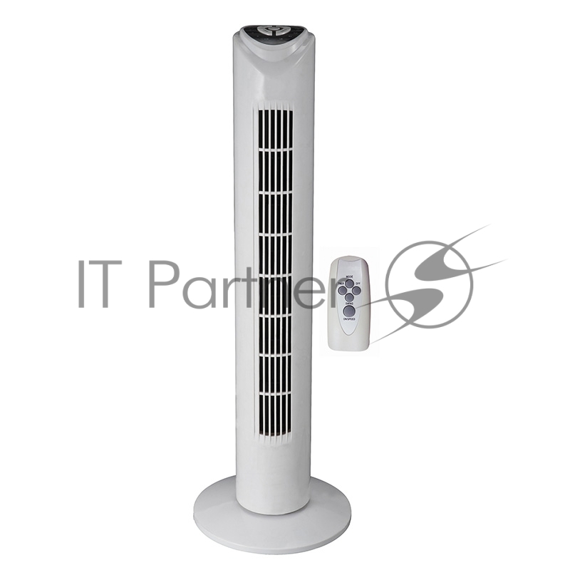 Вентилятор колонный, подставка круглая, д/у управление (45 Вт)