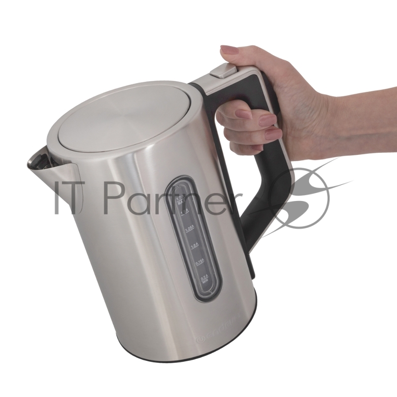 Чайник электрический Endever Skyline KR-252S,стальной,2200Вт,емкость 1.7 л, стальной корпус, выбор температуры нагрева воды: от 40°С до 100°С,4 шт/уп