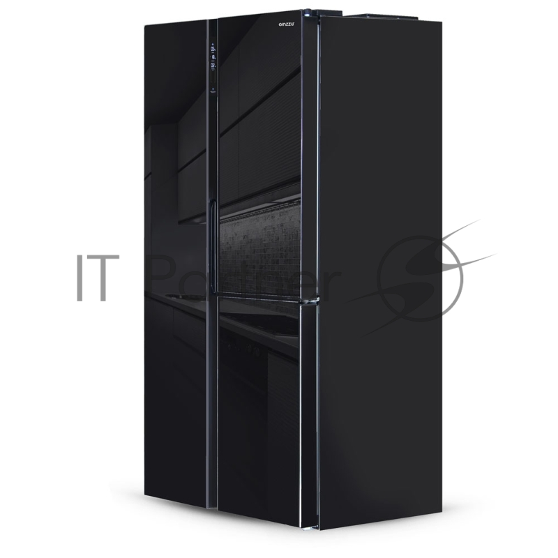 Холодильник GiNZZU NFK-475 черный