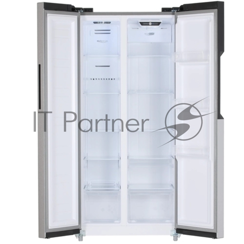 Холодильник NFK-420 SbS серебристый inverter