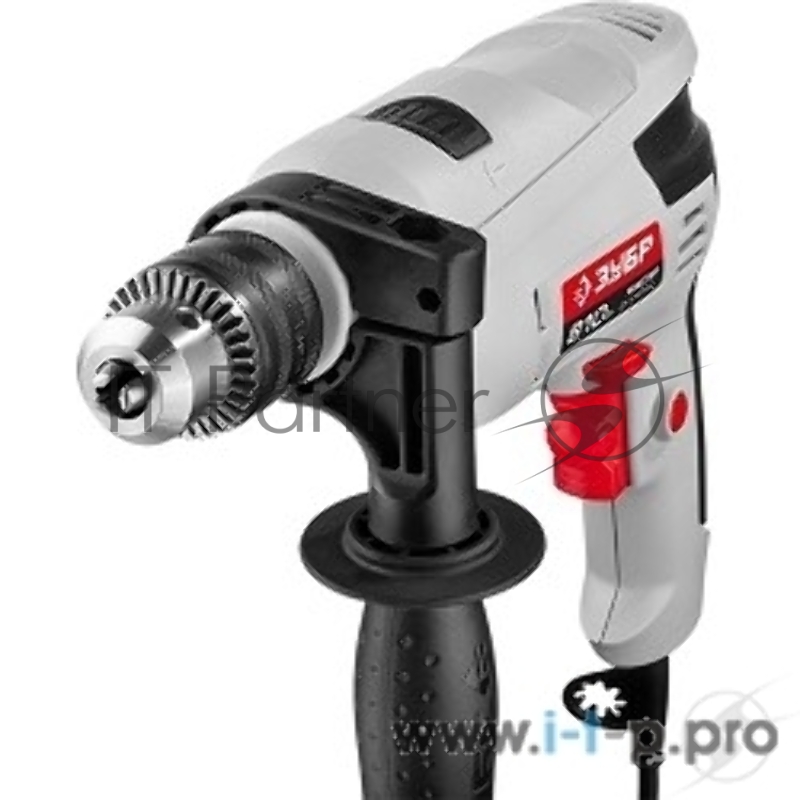 Дрель ЗУБР МАСТЕР ДУ-810 ЭРМ2 Дрель-ударная { патрон 13мм, реверс, сталь 10 мм / бетон 13 мм / дерево 20 мм, 710Вт }