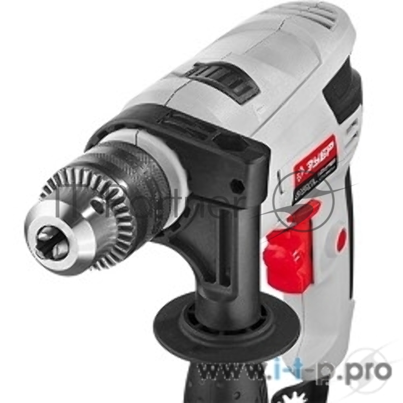 Дрель ЗУБР МАСТЕР ДУ-550 ЭР Дрель-ударная { патрон 13мм, реверс, сталь 10 мм / бетон 13 мм / дерево 20 мм, 550Вт }