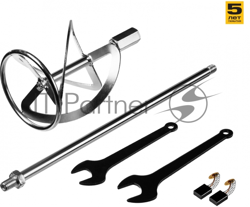 Дрель-миксер Зубр МР-1400-2 1400Вт М14