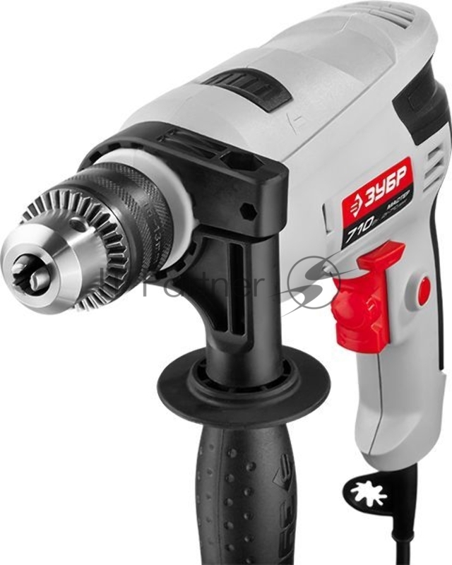 Дрель ударная Зубр ДУ-710 ЭРМ2 710Вт патрон:кулачковый реверс