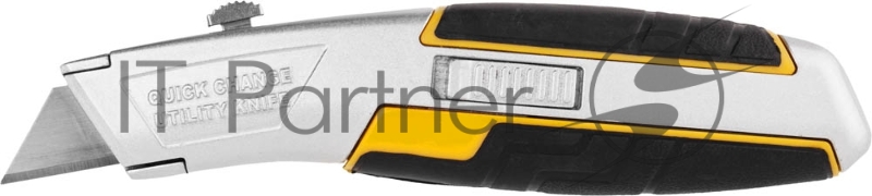 Нож JCB металлический, с выдвижным трапециевидным лезвием, тип А24, автозамена лезвий