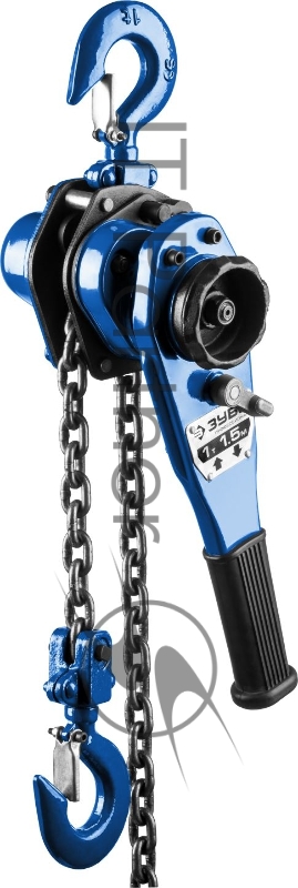 Таль цепная ЗУБР Профессионал рычажная, 1т/1,5м