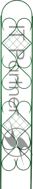 Шпалера декоративная GRINDA АР ДЕКО, разборная, 210х36см