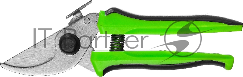 Секатор компактный, с двухкомпонентными рукоятками, плоскостной, 190 мм, РОСТОК