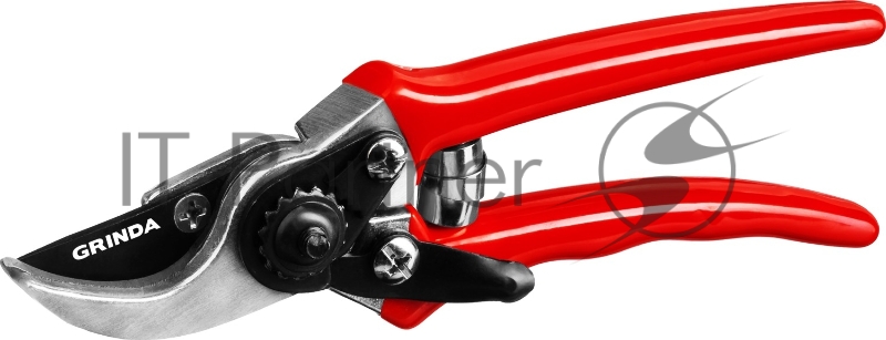 Секатор мини, с алюминиевыми рукоятками, плоскостной, 152 мм, GRINDA G-44