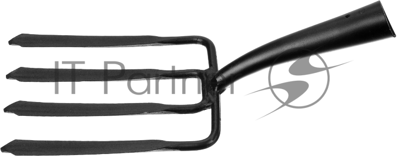 Вилы копальные кованые GRINDA 180х220 мм, четырёхрогие