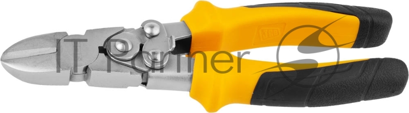 Бокорезы усиленные JCB, хромированное покрытие, двухкомпонентная рукоятка, CrV cталь, 200мм