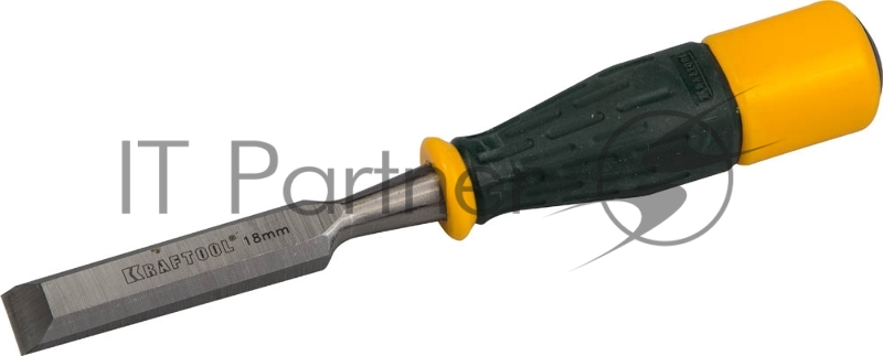 Стамеска-долото KRAFTOOL EXPERT с двухкомпонентной рукояткой,18мм
