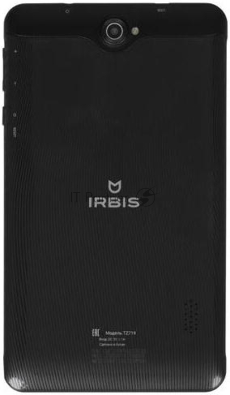 Планшет IRBIS TZ719, 7,1024*600IPS, SC7731E, 1.3Ghz, Android 10.0Go, 1G+16G,2M+2M, 2000mah, 3G (2x mini SIM), Wi-Fi, Bluetooth, microUSB, jack 3.5mm, Black